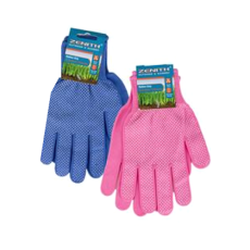 Garden Gloves with Rubber Grip Pads